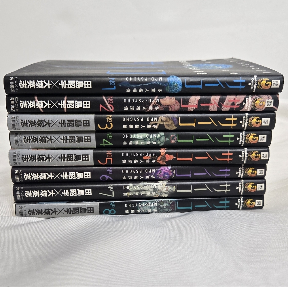 MPD Psycho horror detective Manga seriesâ by Eiji Ćtsuka Japanese books 1-8